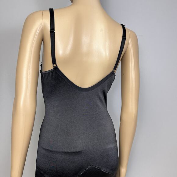 Vintage Vanity Fair All in One Body Shaper Slip Panty 34 Second Skin Satin 61194 - Picture 8 of 14